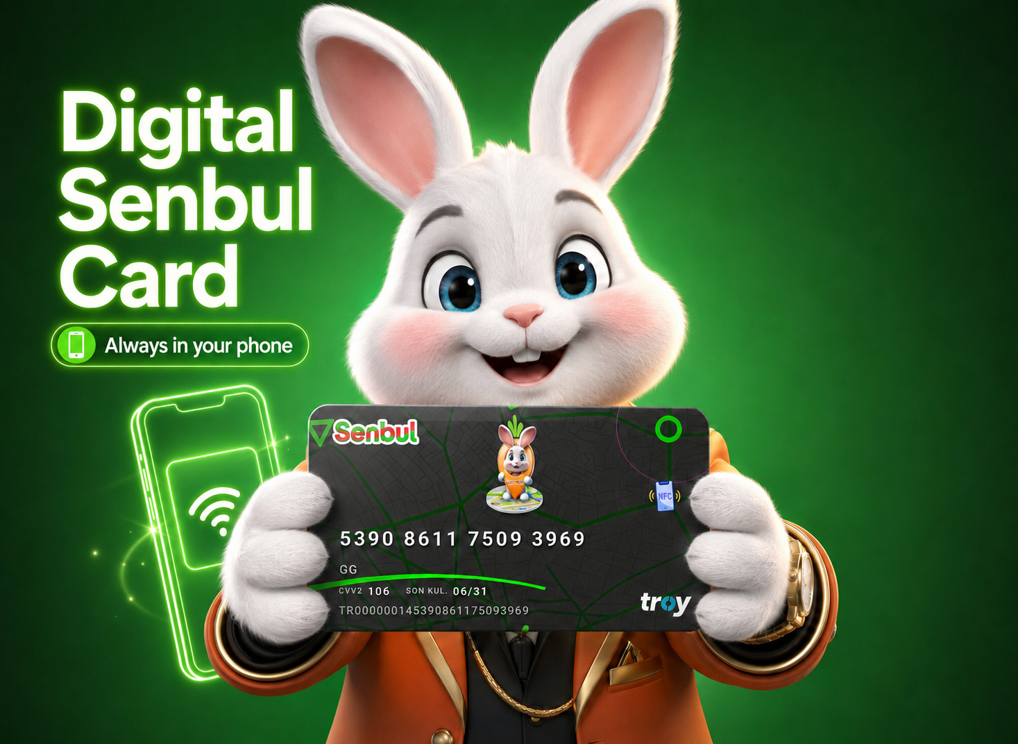Senbul Card digital rewards and coupon wallet