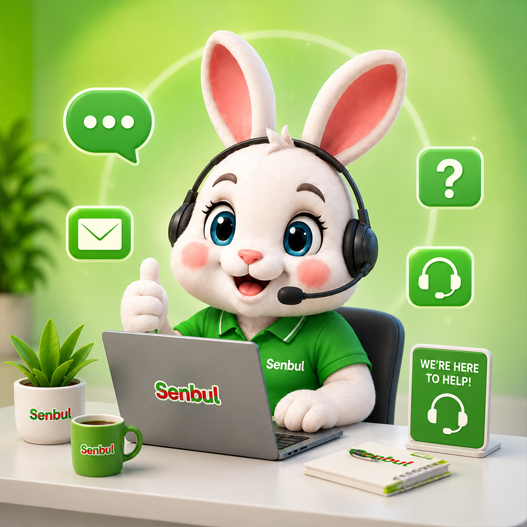 Senbul customer support and contact team