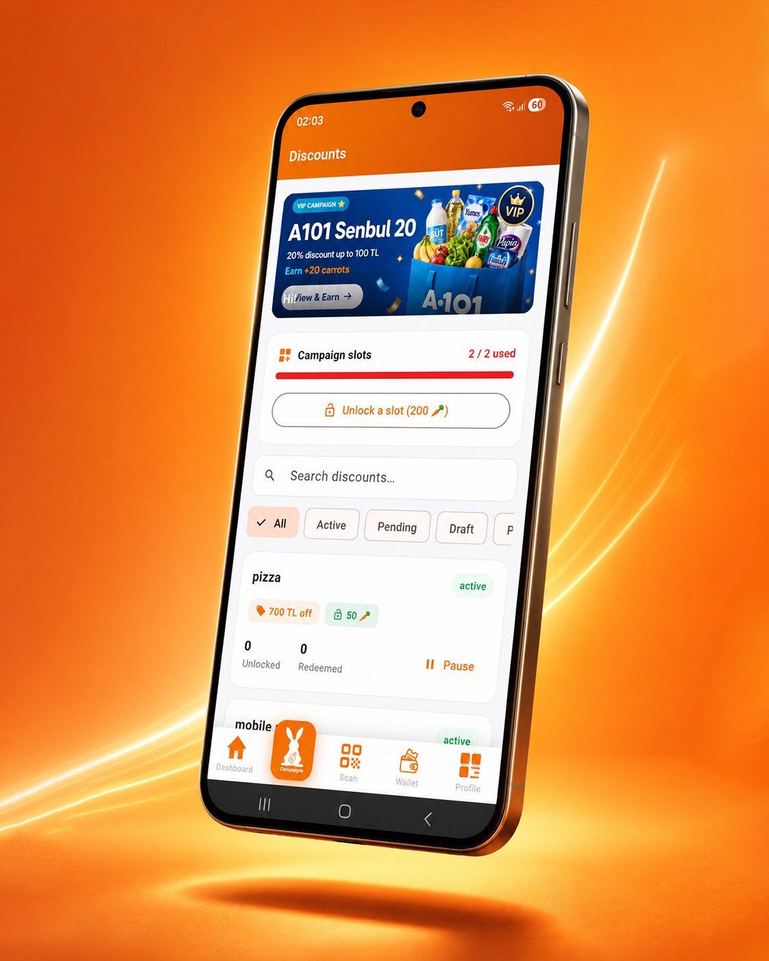 Senbul Business App screenshot for local shops